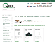 Tablet Screenshot of gototanks.com